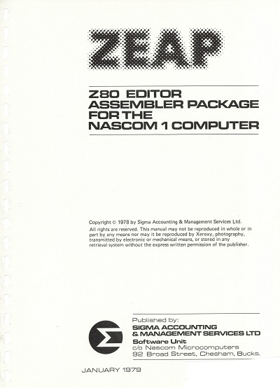 ZEAP Cover